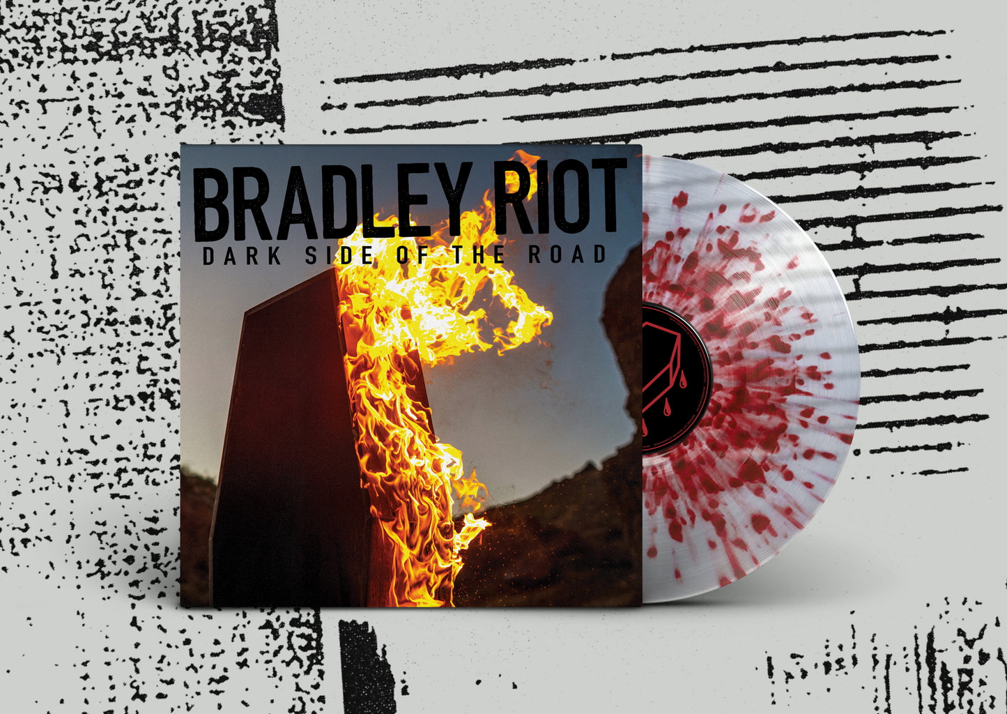 Bradley Riot "Dark Side of the Road" - STANDARD Vinyl Record