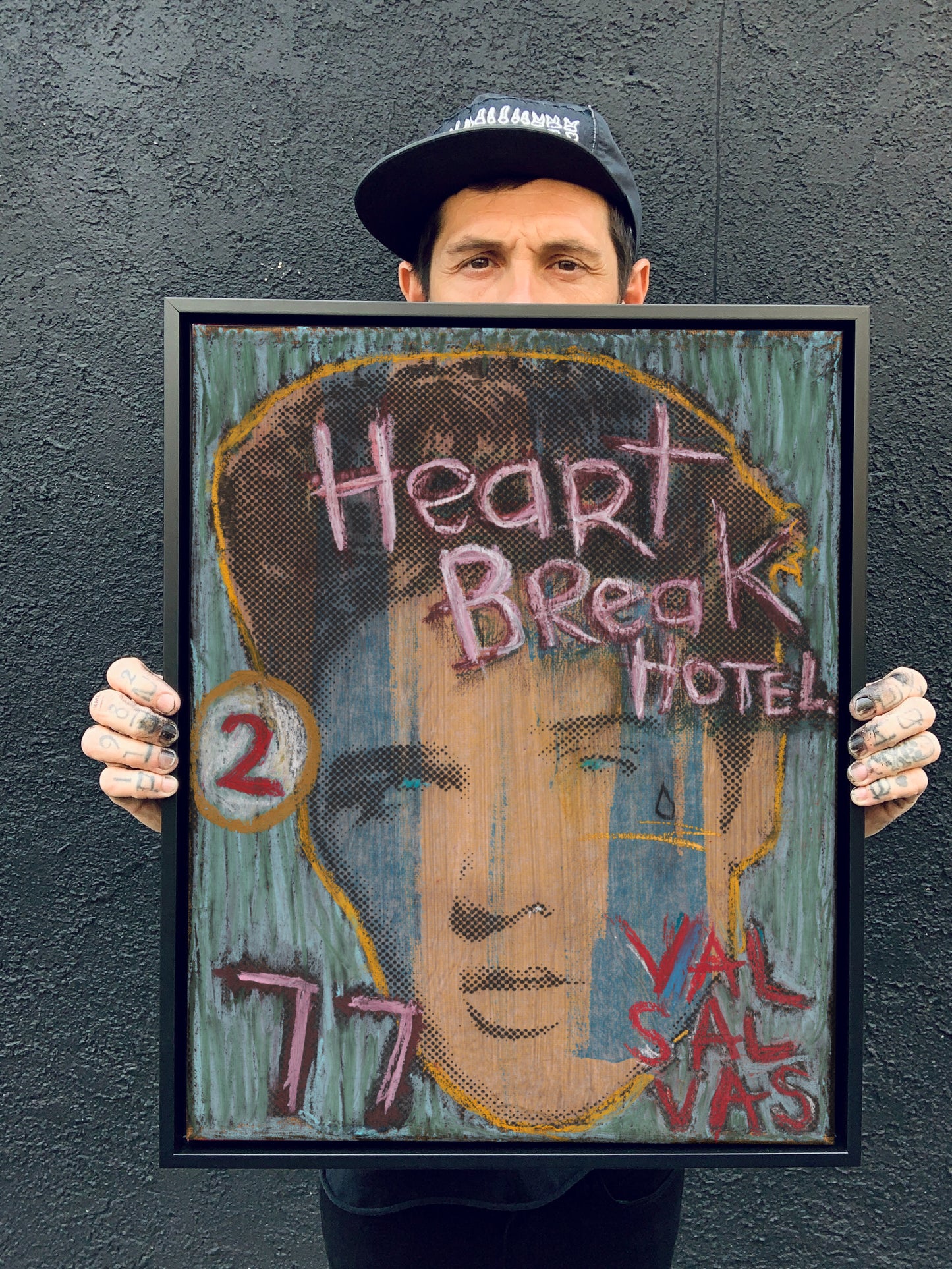 - DEAD CELEBS - ELVIS PRESLEY - *PRINTED CANVAS*