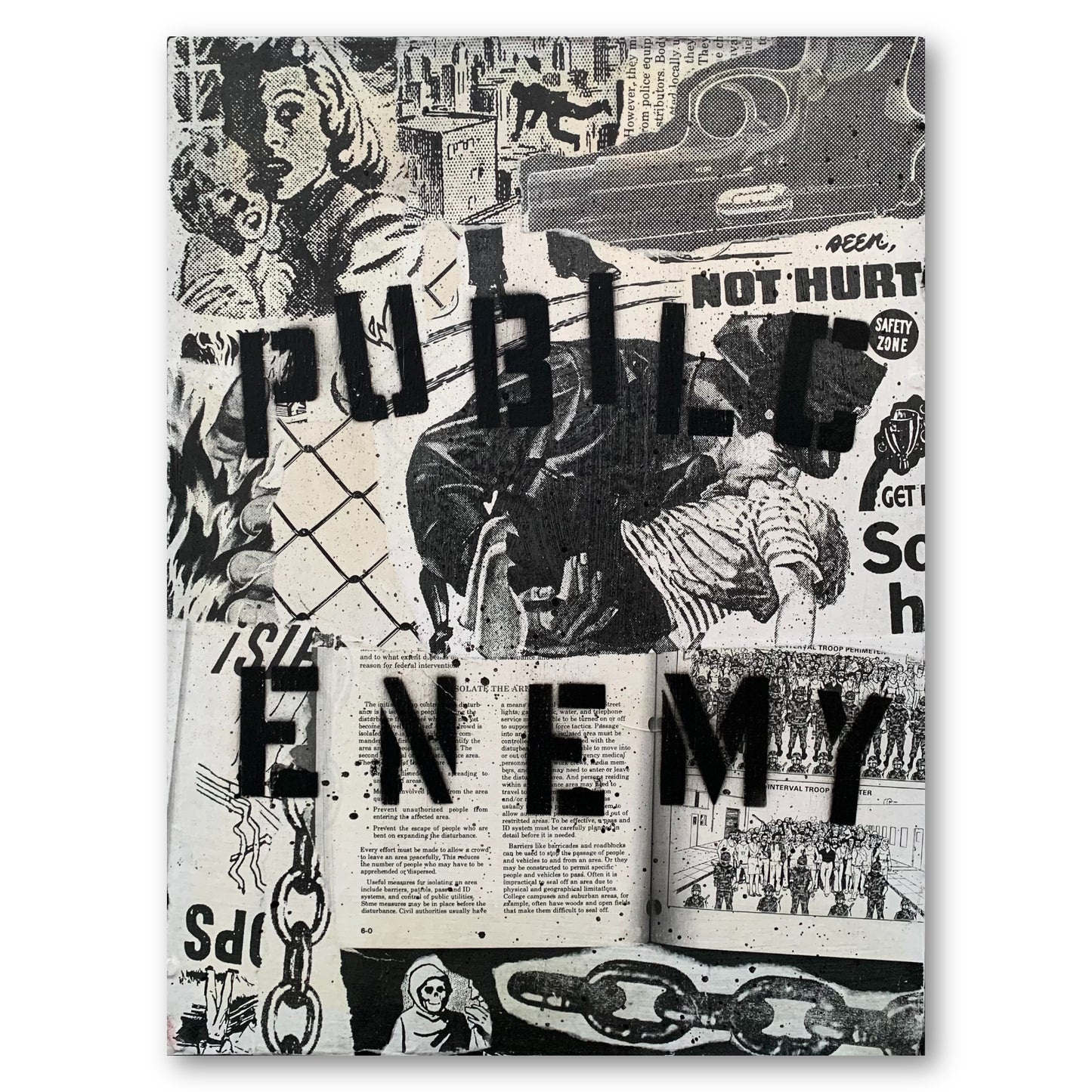 "PUBLIC ENEMY" - PUNX NOT DEAD