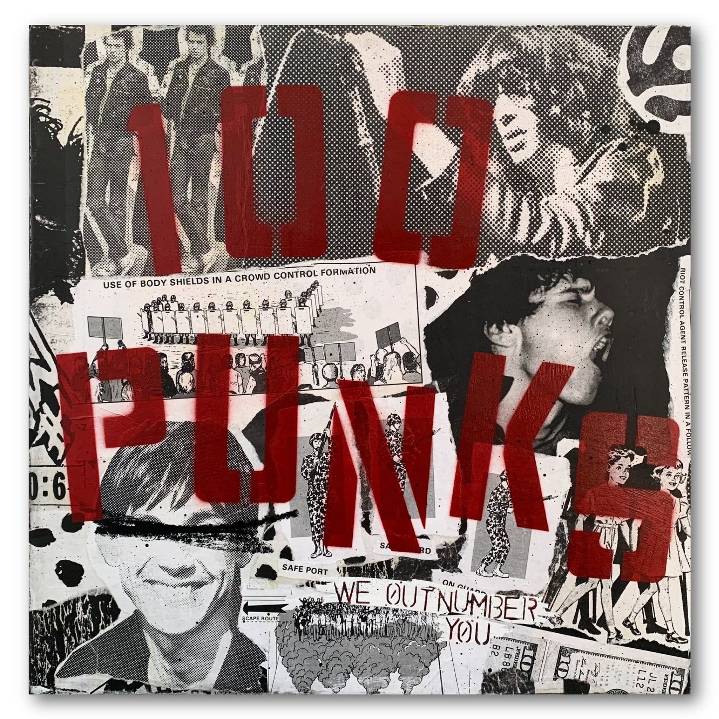"100 PUNKS" - PUNX NOT DEAD