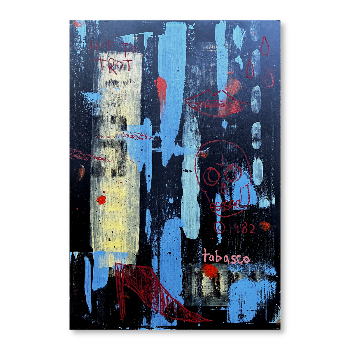 HOT TO TROT - ORIGINAL PAINTING