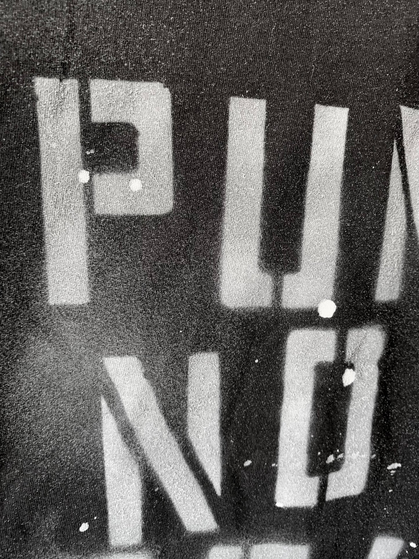 * PUNX NOT DEAD * - SPRAYED TEE