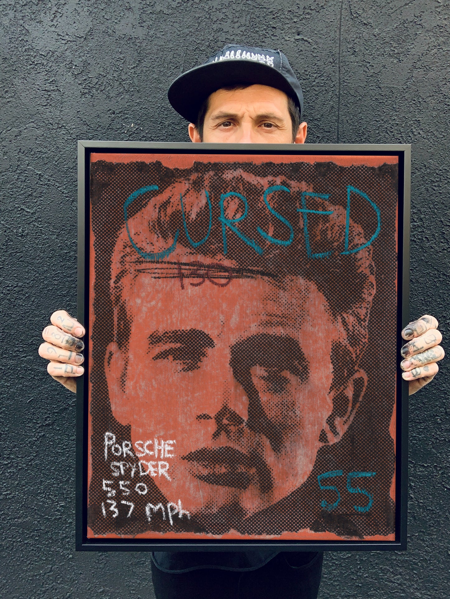 - DEAD CELEBS - JAMES DEAN - *PRINTED CANVAS*