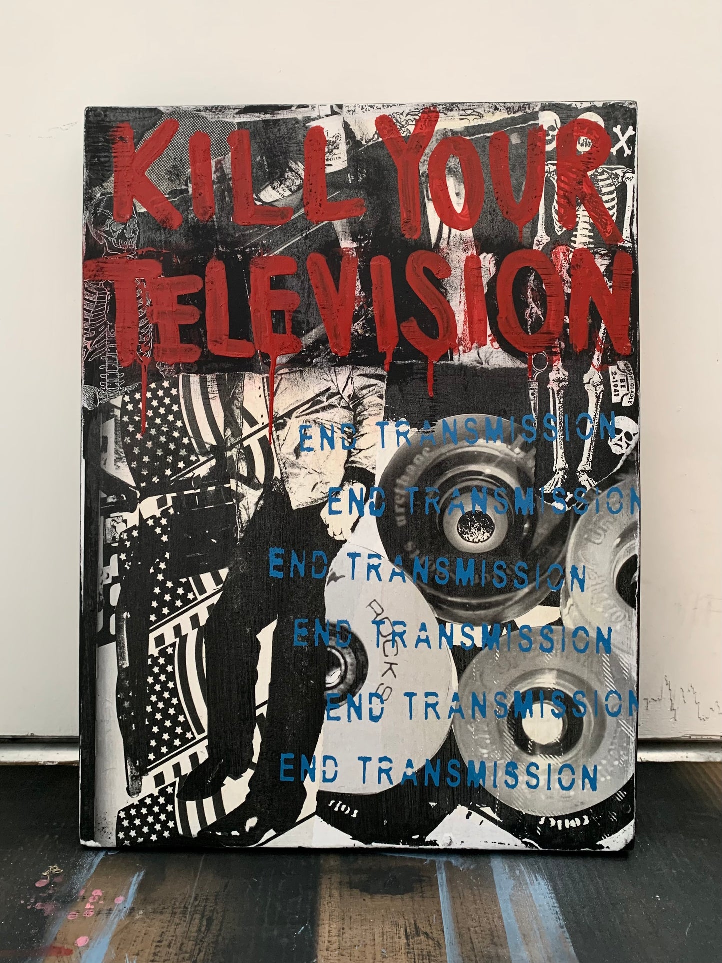 "KILL YOUR TELEVISION" - PUNX NOT DEAD