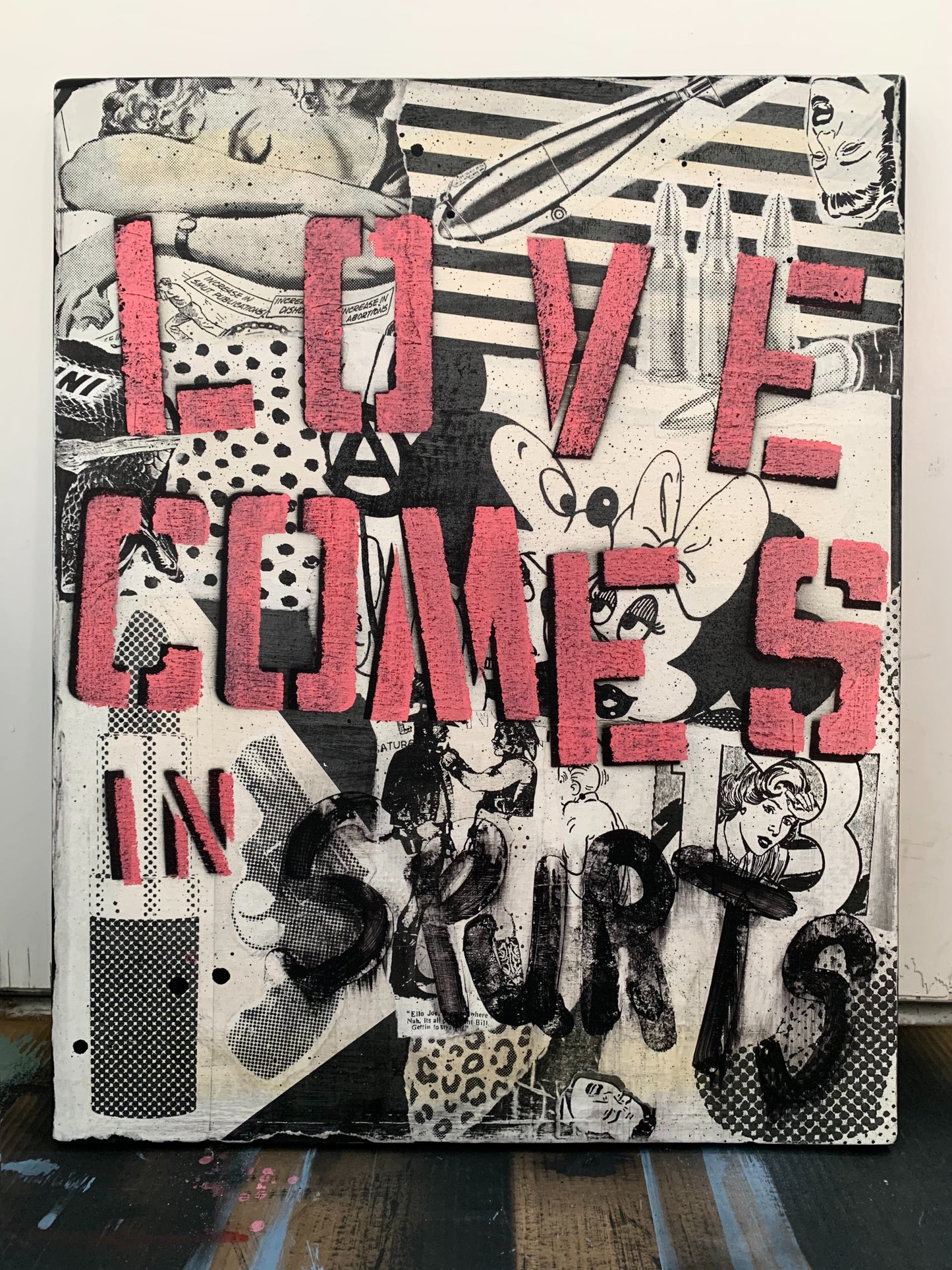 "LOVE COMES IN SPURTS" - PUNX NOT DEAD